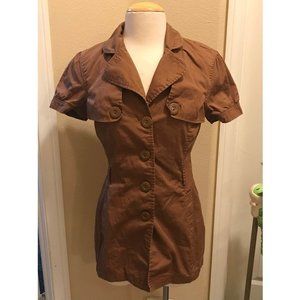 Last Kiss Military Style Top